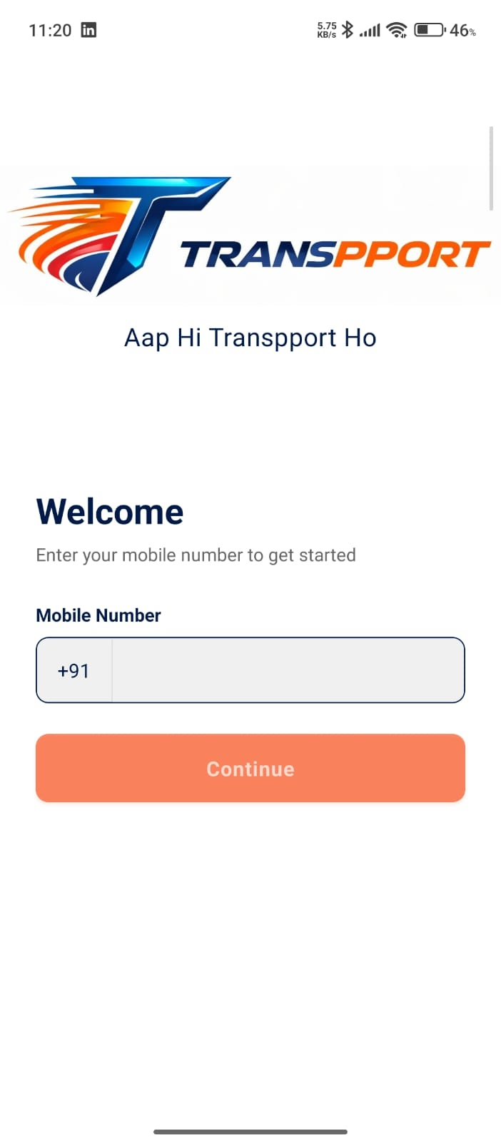 Step 1: Open the app & log in